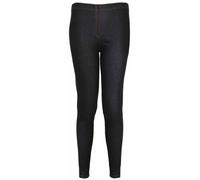 New Womens Ponte Denim Jeans Leggings Ladies Plus Size Elasticated Waist Stretch Fit Trousers Jeggings Navy Blue Size 16