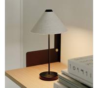 New Works Brolly battery table lamp IP44 white