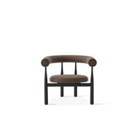 New Works Bukowski Armchair Black/Wooly Plus 1008