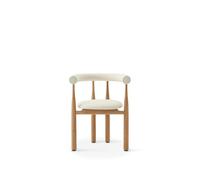 New Works Bukowski Dining Chair Oak/Barnum Lana