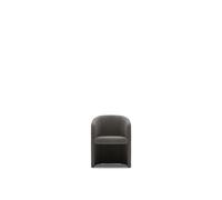 New Works Covent Club Dining Chair Dark Taupe