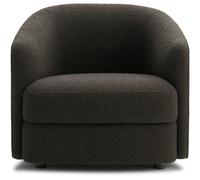 New Works - Covent Lounge Chair, Karakorum Charcoal - Charcoal