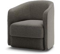 New Works Covent Armchair Narrow Nevotex Barnum Dark Taupe