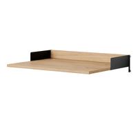 New Works - Desk Set, Oak / Black - Black