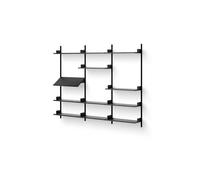 New Works Display Shelf 1900 Black