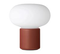 Karl-Johan Portable Table Lamp New Works Earth red - 5712826220146