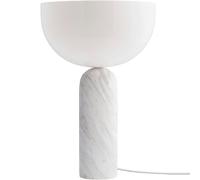 New Works - Kizu Table Lamp Large, White Marble - White Marble