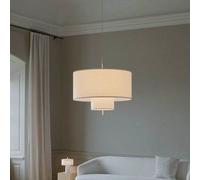 NEW WORKS Margin pendant light, Ø 90 cm, white, E27