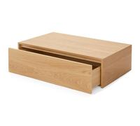 New Works - Mass Coffee Table High With Drawer, Oak - Oak