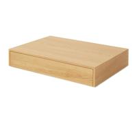 New Works - Mass Coffee Table Wide With Drawer, Oak - Oak