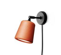 New Works Material wall lamp Terracotta