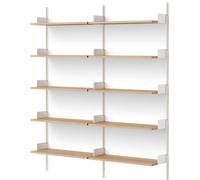 New Works - New Works Library Shelf 1900 mm, Oak - Oak