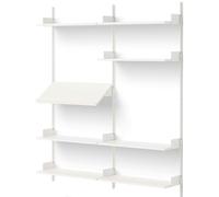 New Works - New Works Living Shelf 1900 mm, White - White