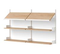 New Works - New Works Office Shelf 900 mm, Oak - Oak