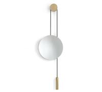 New Works - Rise & Shine Wall Mirror, Natural Oak - Natural Oak