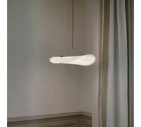 New Works Tense LED pendant light, Ø 55 cm, white, dimmable