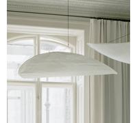 New Works Tense LED pendant light, Ø 90 cm, white