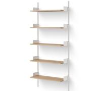 New Works Wall Shelf 1900 Oak/ White