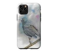 New World blackbirds watercolor bird portrait Case for iPhone 11 Pro