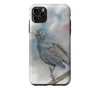 New World blackbirds watercolor bird portrait Case for iPhone 11 Pro Max