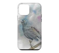 New World blackbirds watercolor bird portrait Case for iPhone 12 mini