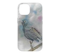 New World blackbirds watercolor bird portrait Case for iPhone 14