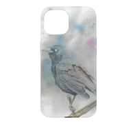 New World blackbirds watercolor bird portrait Case for iPhone 15