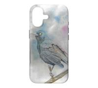 New World blackbirds watercolor bird portrait Case for iPhone 17