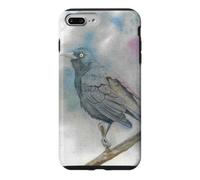 New World blackbirds watercolor bird portrait Case for iPhone 7 Plus/8 Plus