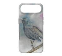 New World blackbirds watercolor bird portrait Case for iPhone Air