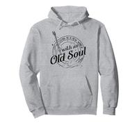 New World Country Music, Guitar, Cowboy Pullover Hoodie