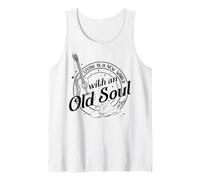New World Country Music, Guitar, Cowboy Tank Top