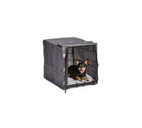 New World Pet Products Dog Crate Cover, Light Gray, 24"