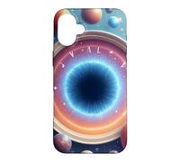 New Worlds via Portal with Wormhole and Whitehole Case for iPhone 16 Plus