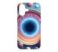 New Worlds via Portal with Wormhole and Whitehole Case for iPhone 17