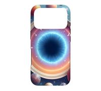 New Worlds via Portal with Wormhole and Whitehole Case for iPhone 17 Pro
