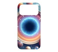New Worlds via Portal with Wormhole and Whitehole Case for iPhone 17 Pro Max