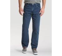 New Wrangler Authentics Jeans Straight Relaxed Fit Dark Blue W46 L34