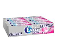 New Wrigley's 30 Packets Extra Chewing Gum Bubblemint Sugar Free Wrigleys Packs