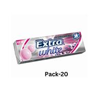 New Wrigley's 30 Packets Extra Chewing Gum Bubblemint Sugar Free Wrigleys Packs