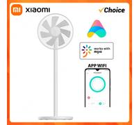 New Xiaomi Mijia Floor Fan 90° Wide Angle Air Supply Vertical Desktop Dual-Purpose Household Fan Mi Home Intelligent Control Plug Type EU