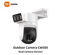NEW Xiaomi Outdoor CW500 Dual Camera Version IP66 Security Protection CCTV AI Detection Full-Color Night Vision Smart Home EU Plug