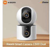 New Xiaomi Smart Camera C500 Dual Lens Version 4MP Security Camera 360° AI Detection Full Color Night Vision WiFi 6 Mi Home APP Add AU Adapter