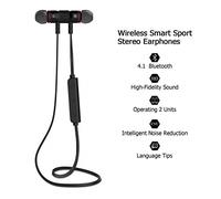 New Xt-6 Metal Bluetooth Earphone Sports Magnetic Wireless in-Ear Earbuds Handsfree with Mic