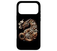 New Year 2024 Steampunk Dragon Case for iPhone 17 Pro Max