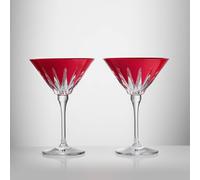 New Year 2026 Firework Red Martini Set Of 2