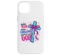 New Year Challenges Me Same Great God Faithful Journey Women Case for iPhone 14 Plus