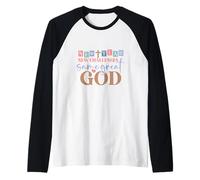 New Year & Challenges, Same Great God Raglan Baseball Tee
