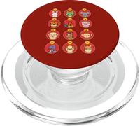 New Year Chinese 12 Zodiac Animals Signs Chinese New Year PopSockets PopGrip for MagSafe
