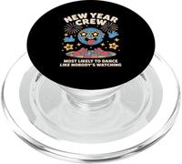 New Year Crew Funny Dance Outfit for Party Lovers PopSockets PopGrip for MagSafe